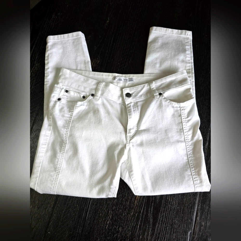 PRANA Carlotta Crop Jean Women's size 12/31 White